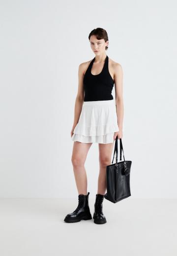 Юбка с воланами