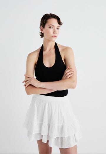 Юбка с воланами