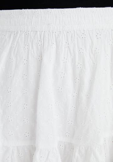 Юбка с воланами