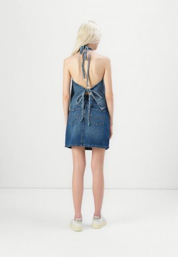 Джинсовая жилетка