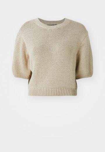 Пуловер с коротким рукавом