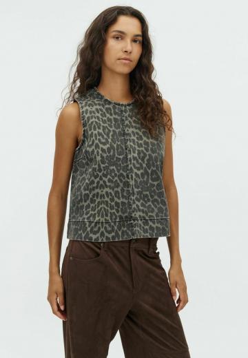 Джинсовая блузка