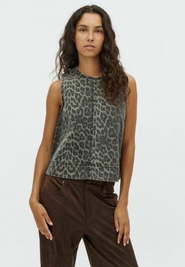 Джинсовая блузка