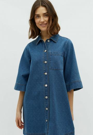 Джинсовое платье