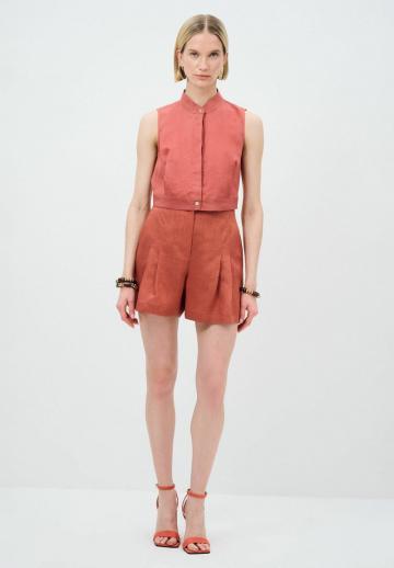 Блузка без рукавов