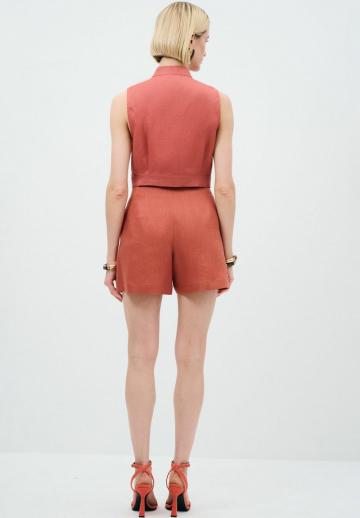 Блузка без рукавов