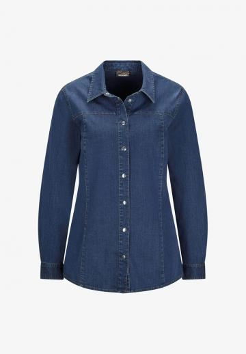 Джинсовая блузка