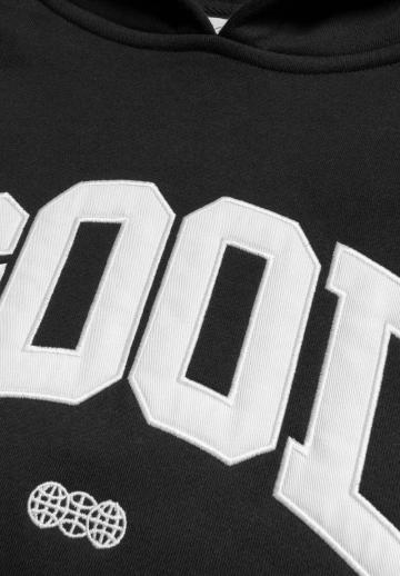 Пуловер с капюшоном