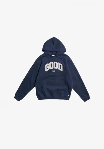 Пуловер с капюшоном