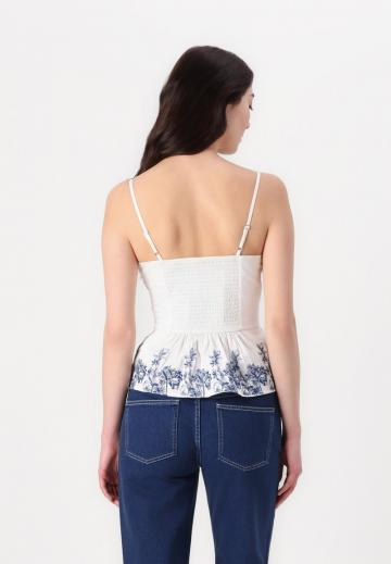 Топ на бретельках