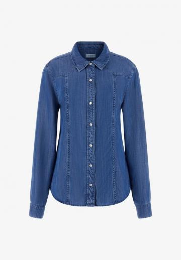 Джинсовая блузка