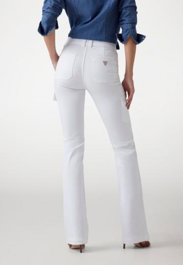 Брюки с накладными карманами