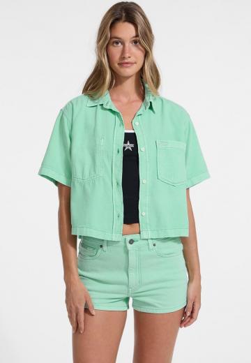 Джинсовая блузка