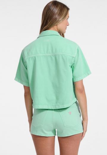 Джинсовая блузка