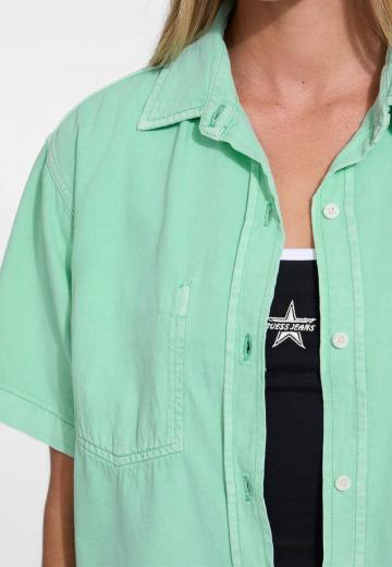 Джинсовая блузка