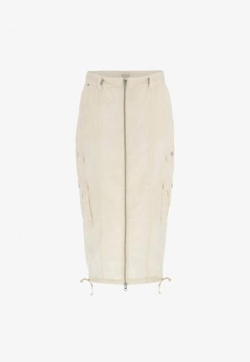 Юбка с накладными карманами