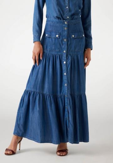 Джинсовая юбка