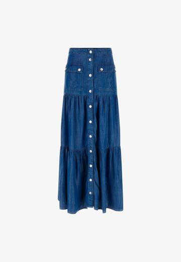 Джинсовая юбка