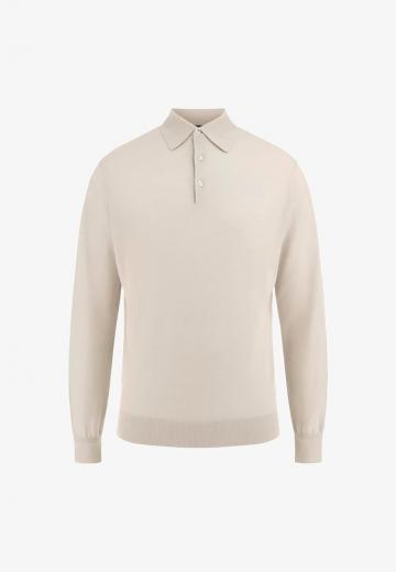 Поло с длинным рукавом