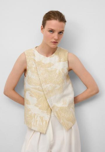 Блузка без рукавов