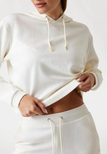 Пуловер с капюшоном