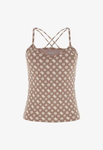 Топ на бретельках