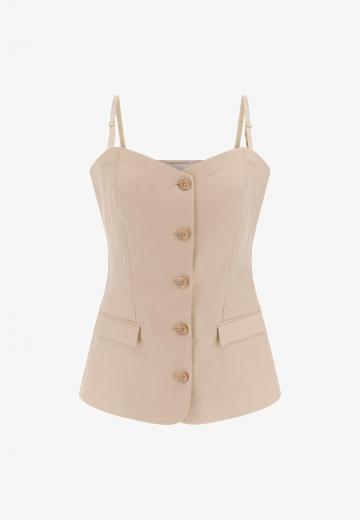 Топ на бретельках