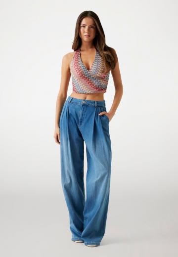 Блузка без рукавов