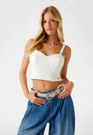 Топ на бретельках