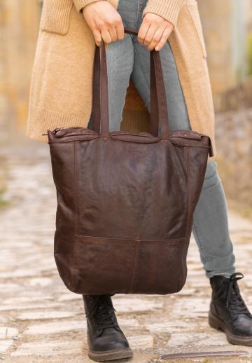 Кожаная сумка