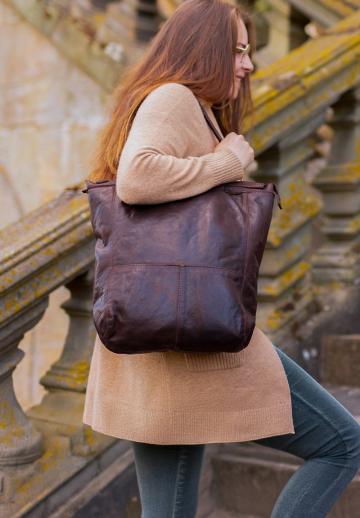 Кожаная сумка