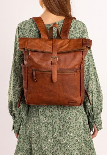 Кожаный рюкзак
