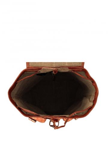 Кожаный рюкзак