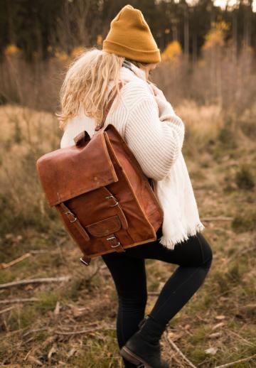 Кожаная сумка