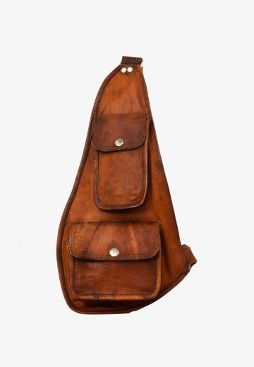 Кожаный рюкзак