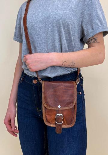 Кожаная сумка