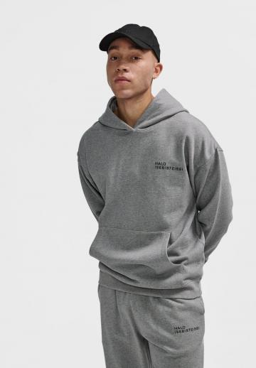 Пуловер с капюшоном