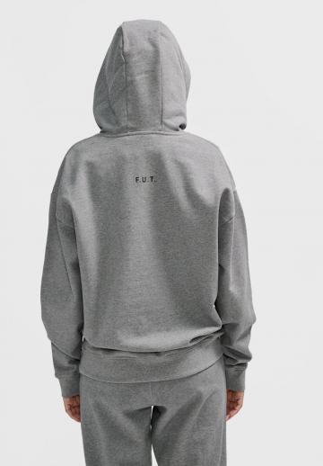 Пуловер с капюшоном