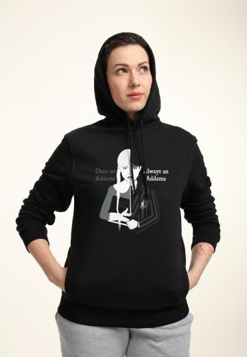 Пуловер с капюшоном