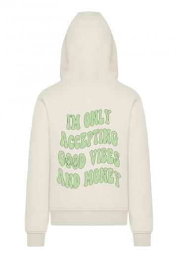 Пуловер с капюшоном