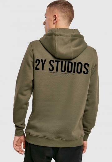 Пуловер с капюшоном