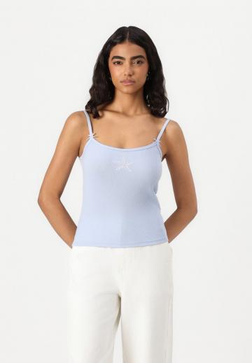 Топ на бретельках