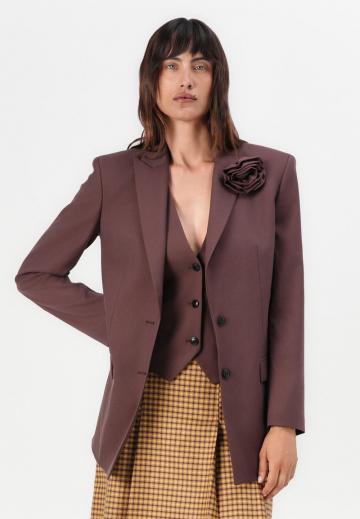 Длинный блейзер