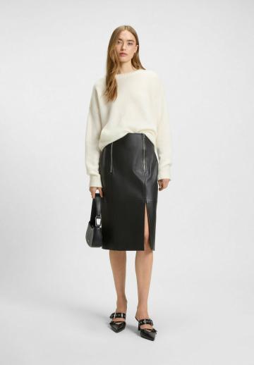 Кожаная юбка