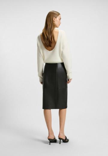 Кожаная юбка