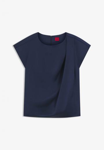 Атласная блузка