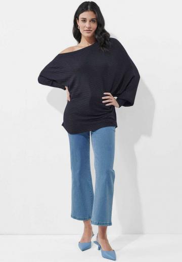 Длинный пуловер