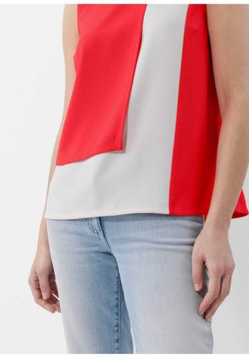 Блузка без рукавов