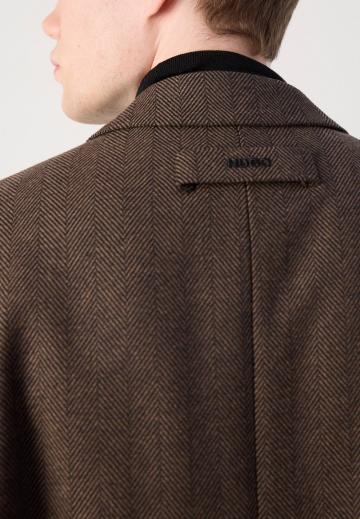 Шерстяное пальто