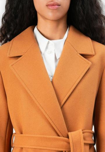 Шерстяное пальто